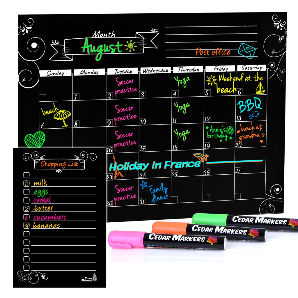 CedarMarkers's tweet photo. #Neverforget an important thing again! ✓ 🙌🏼 Our #verystylish #MagneticCalendar and #shoppinglist will fit #perfectly into your #lifestyle, as both are #erasable and #easilyadjustable! ☺️🗓 #Thisset is available in our online shop now! https://t.co/QNQCviTh2y ☺️🗓 https://t.co/F588f9ZvMh