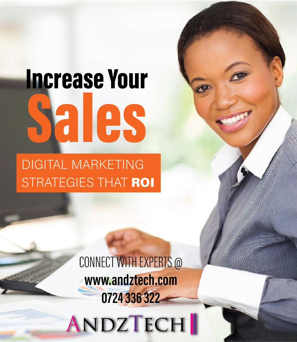 AndzTech's tweet photo. Increase your sales through precisely targeted digital Marketing Strategies that actually ROI

0724336322
https://t.co/h2JrD844QS

#ThankU4KaziMtaani #RigathisStealingWife #MainaAndKingangi Egypt #MainaAndKingangi #wednesdaymorning #KameneAndJalas Kisumu https://t.co/feXaErD0C6