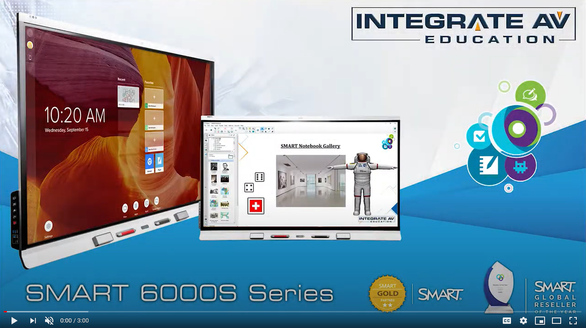 Integrate_AV's tweet photo. Introducing the SMART Board 6000S series with exclusive interactive and sensor technology to bridge physical and digital learning and optimise learning spaces in our schools. Click here to view our mini video and learn more!
https://t.co/FqeaxW0wSP
#SMART #elearning #EDTech https://t.co/o1KgC5oI3N