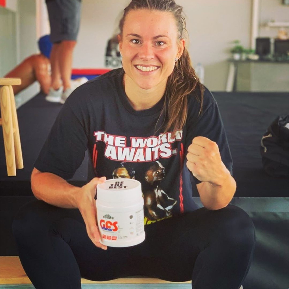 VITOBEST's tweet photo. "Siempre recuperando con la mejor suplementación. Orgullosa de colaborar con @vitobest" 💪Katharina Thanderz #fighter #boxing #boxeo #femaleboxer #femaleboxing #spain #norway #atlethe #motivation #strong #vistagym #teamsauerland #vitobest #bethebest https://t.co/1FB7lKERH9