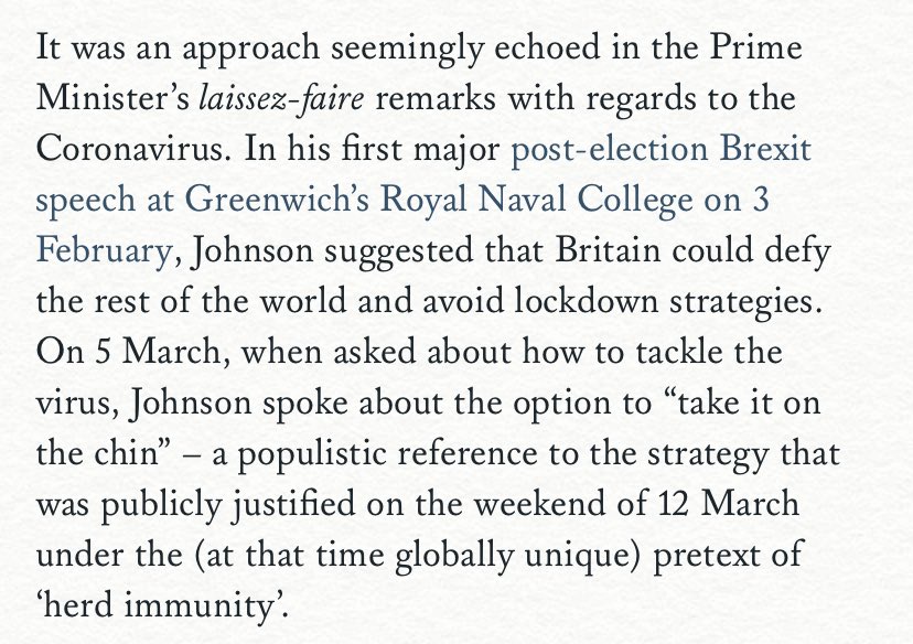 26/. “Cummings is an enthusiast for big tech, AI, ‘evolutionary economists’ & some of the more extreme genetic determinists associated with the ‘Bay Area Rationalists’ – a group of right-wing ‘techno libertarians’ that include Peter Thiel” says  @peterjukes https://bylinetimes.com/2020/05/28/five-things-dominic-cummings-could-have-over-boris-johnson/