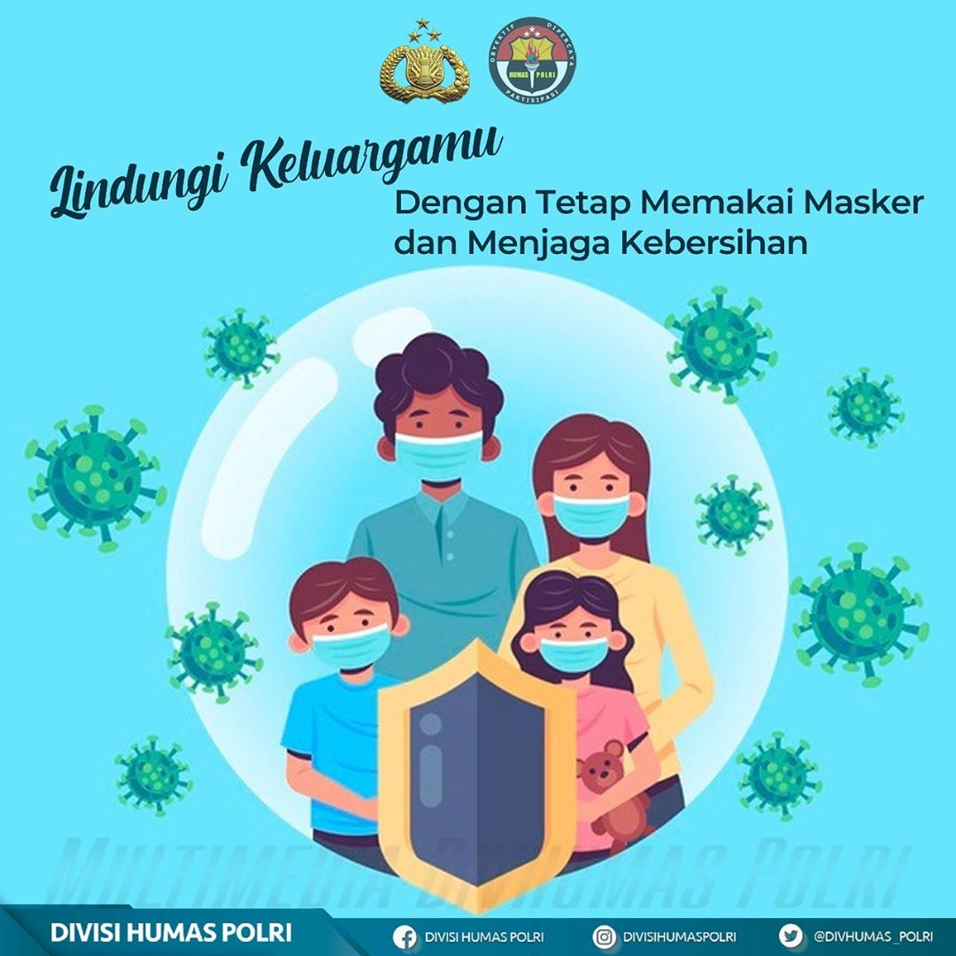 Polda Kaltim V Twitter Jangan Lupa Pakai Masker Yaa Kalau Mau Keluar Rumah Pastikan Juga Kamu Dan Keluarga Tercinta Menjaga Kebersihan Indonesia Bisa Melawan Corona Polriadaptasikebiasaanbaru Https T Co Nemzqiotto