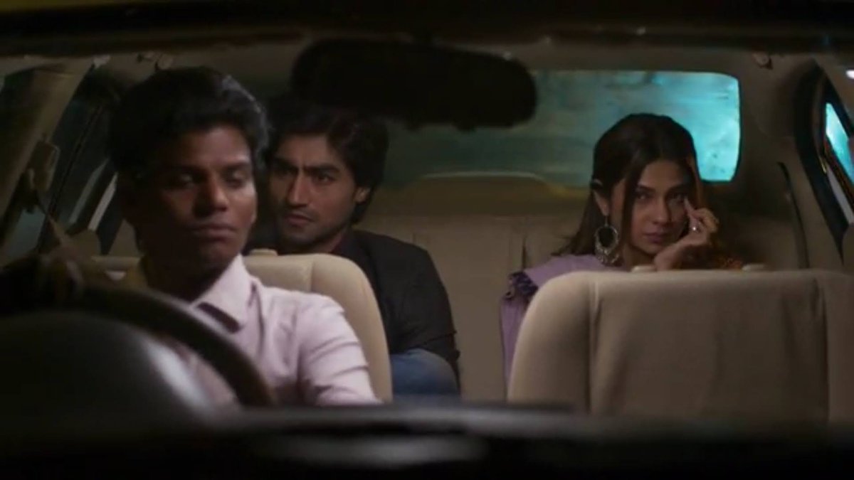 their first car ride together... :')  #Bepannaah