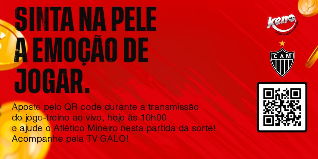 SORTE DO DIA: HOJE TEM JOGO DO GALO!