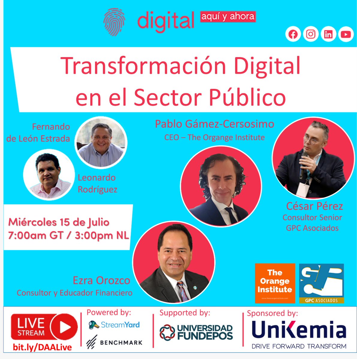 cesarlp's tweet photo. En unos minutos estaremos en el podcast 🎙️  Digital Aquí y Ahora. 👇🏻 https://t.co/HsqBaN8hDN
