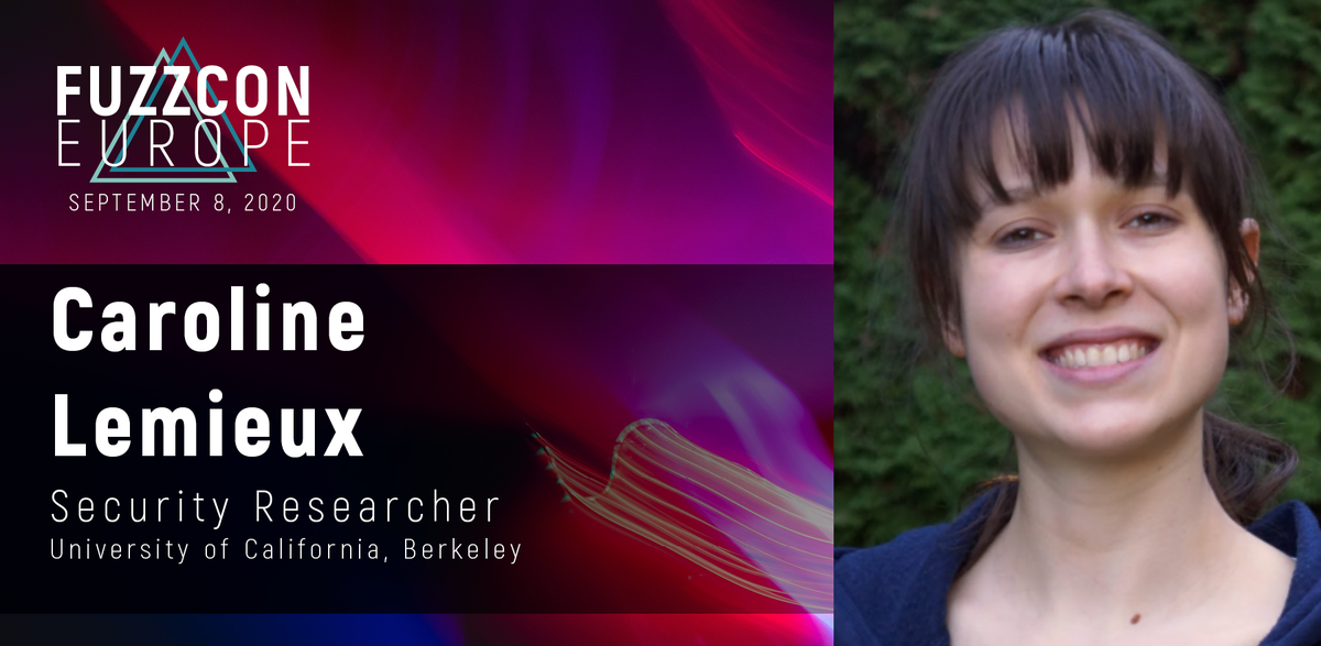 CI_Fuzz's tweet image. It&apos;s going to be international! Join us in welcoming @cestlemieux Security Researcher at UC Berkley to this year&apos;s #FuzzConEurope2020. She talks about expanding the reach of fuzz testing. 🎟️hubs.ly/H0sxpYB0 #fuzzyoursoftware #fuzzing #fuzzconeurope #conference