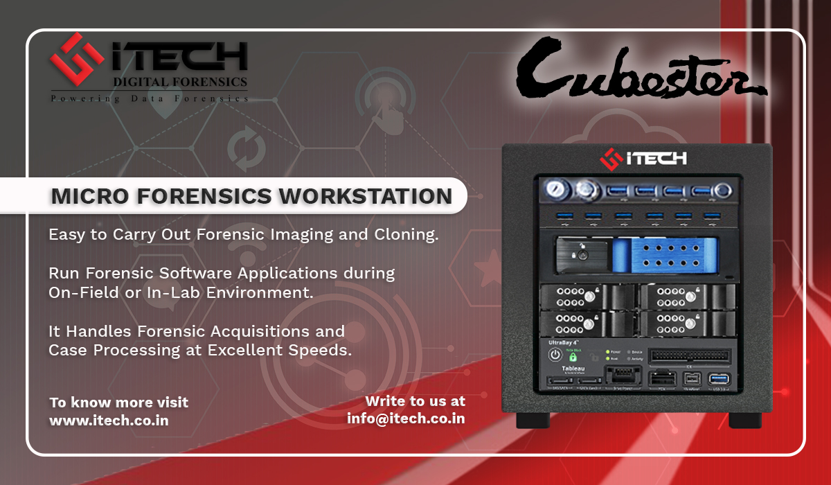 ItechForensics's tweet photo. India’s First Micro Forensics Workstation.

Manufactured by https://t.co/bU48xOgEoN INDIA’s Only Forensic Workstation Manufacturing Company.

Easy to Carry Out Forensic Imaging &amp; Cloning.

Run Forensic Software Application during On-Field or In- Lab Environment. https://t.co/phNUbUAr0D