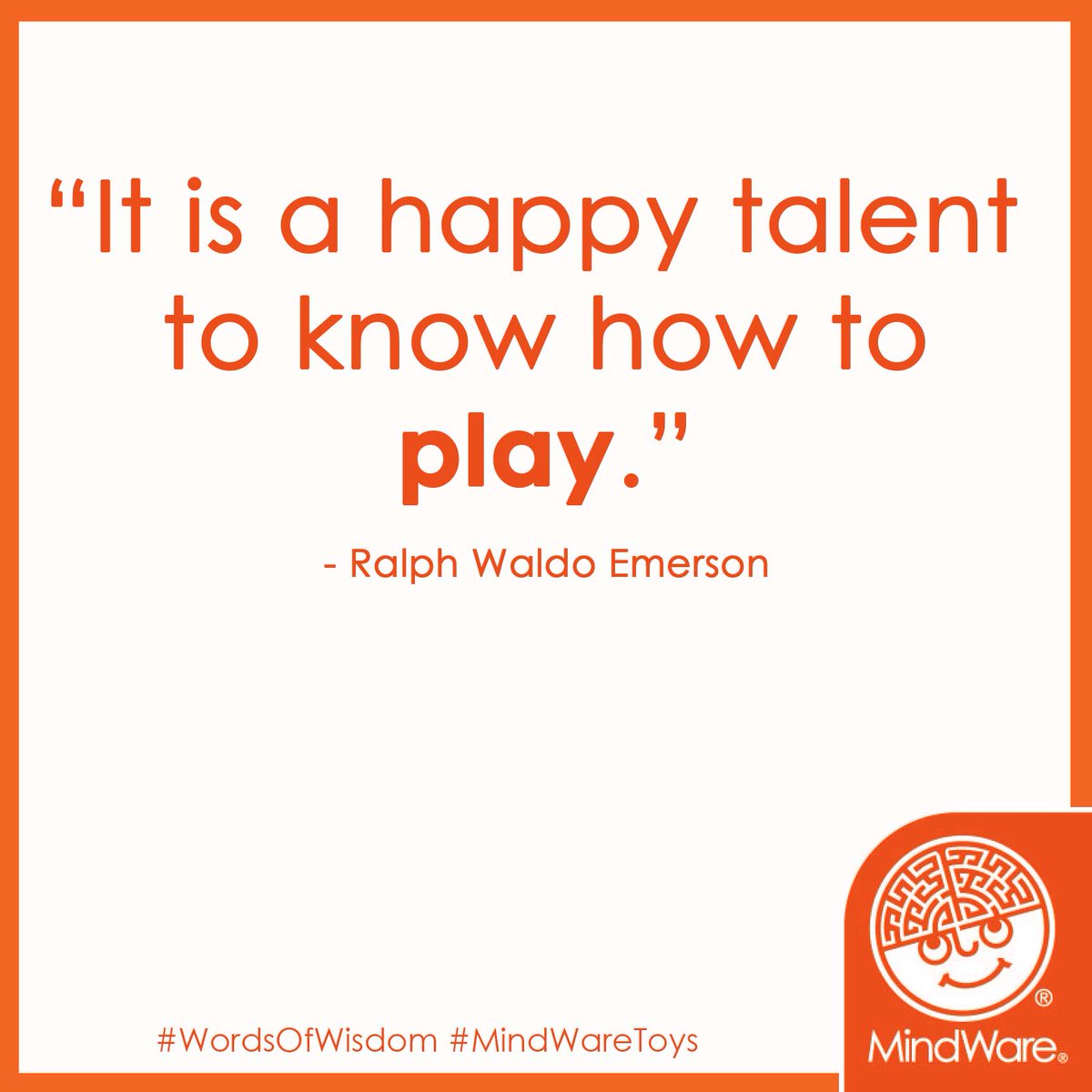 Wednesday Words of Wisdom. 🧡
#MindWareToys