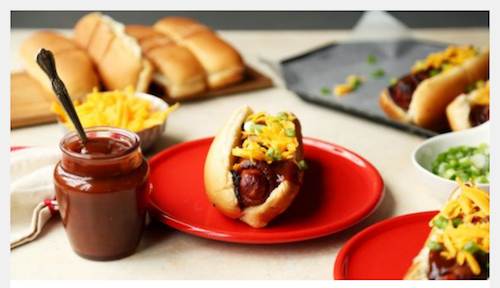 Hot Dog Recipes ... - mailchi.mp/wavehillbreads… for the best buns in town. We love hot dogs on the grill, and just found a slew of regional hot dog fixings to enjoy with our fresh Brioche Hot Dog Buns: Argentina style, Baltimore style, Seattle style,  What's YOUR style? #fresh