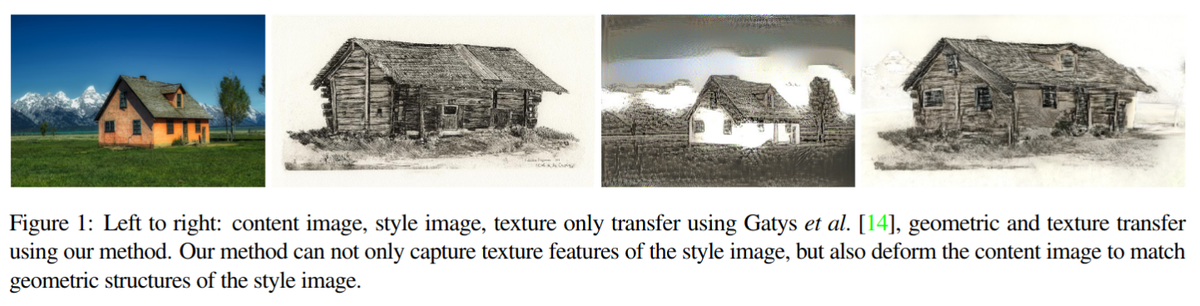 daily_arXiv's tweet photo. https://t.co/43SPhsg1P6
๊ธฐํํ์ ๋ณํ์ ๊ฒฐํฉํ style transfer. ๋๋คํ๊ฒ ๊ธฐํํ์ ์ผ๋ก ๋ณํํ ์ด๋ฏธ์ง์ style transfer๋ฅผ ์ํํด style์ texture๊ฐ ๋ฐ์๋ ๋์์ ๊ธฐํํ์ ๋ณํ(affine/tps)์ ํ๋ผ๋ฏธํฐ ๋ํ ์๊ณ ์๋ ์ด๋ฏธ์ง ๋ฐ์ดํฐ์
์ ๊ตฌ์ถํ๋ ๊ฒ์ด ํต์ฌ. #style_transfer https://t.co/5qTlheOTWx