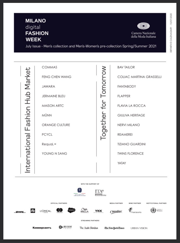 jermainebleu's tweet photo. Jermaine Bleu Spring Summer 21 debut with #milanodigitalfashionweek 14th - 17th July @cameramoda special thanks @saramaino_ #internationalfashionhubmarket #milanodigitalfashionweek #mfw #milanfashionweek #newgeneration https://t.co/qVmB7AcWCA