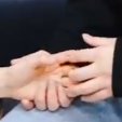  #YULYEN holding hands appreciation a soft thread ;