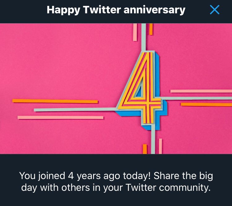 Happy Twitter anniversary, <a href="/TheDrewLynch/">Drew Lynch</a>!!! I hope for many, many, many more years to come.
Much love!!! 💙💙💙