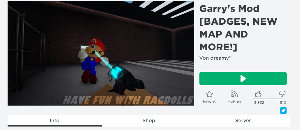 Jerome On Twitter There S A Roblox Version Of Garry S Mod Now I - roblox garrys mod game