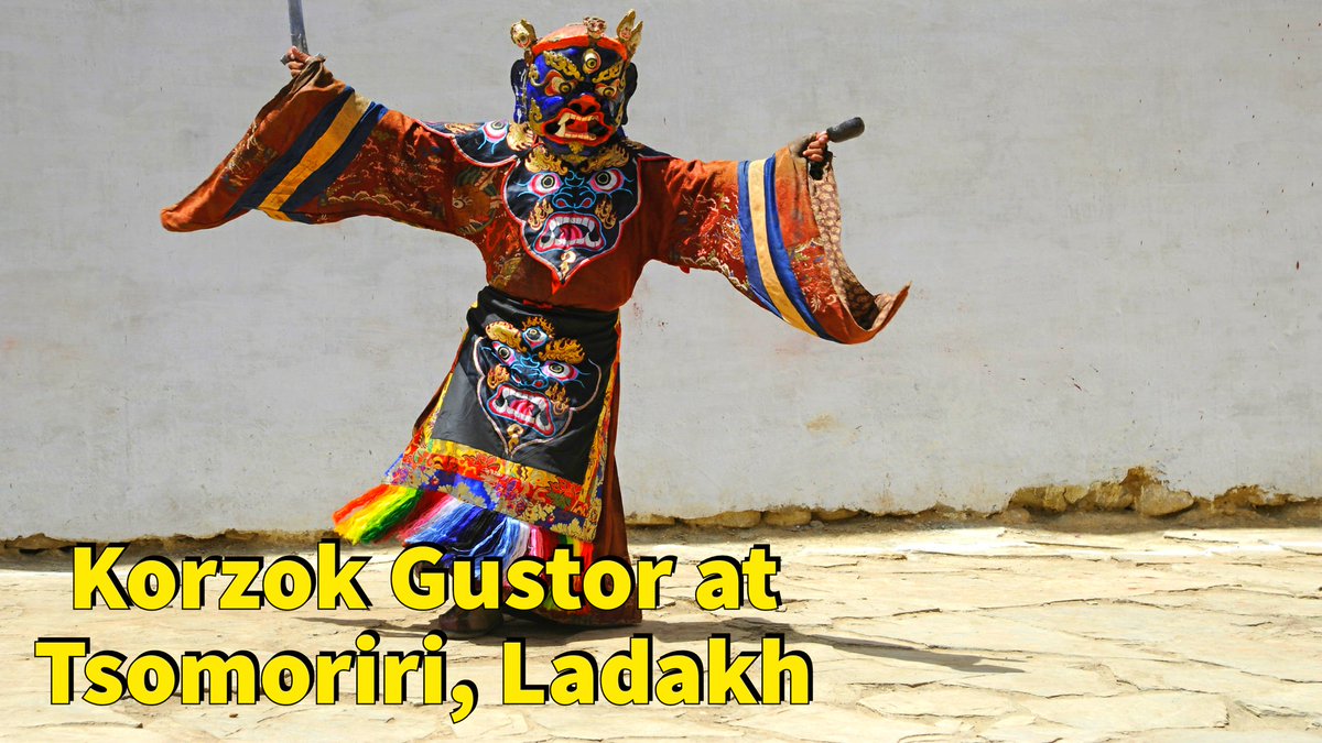 PBLadakh's tweet photo. Festivals of #Ladakh 🇮🇳

The Korzok Gustor (Tsomoriri Lake) is an ancient festival of the #Buddhists. Held in the Korzok Monastery and known for its Black Hat Dance, a masked Dance performed to ward off evil forces from nature. https://t.co/S0DbojjHNs