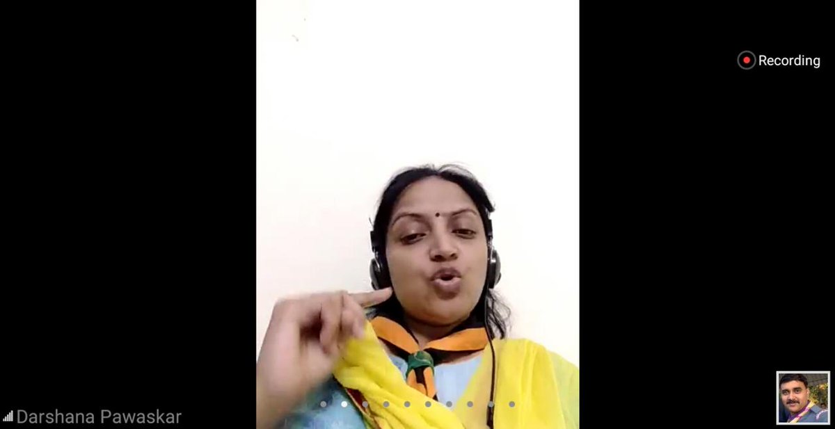 bsgnhq's tweet photo. Smt. Darshana Pawaskar, Joint Director of Guides (Field Operation) addressed the Guides of Eastern Railway Bharat Scouts and Guides  and shared the brief information on WAGGGS and testing technique. #bsgindia   #muskaanwithbsg   #udaan #bsg @KirenRijiju @YASMinistry https://t.co/FEW76vz7LA