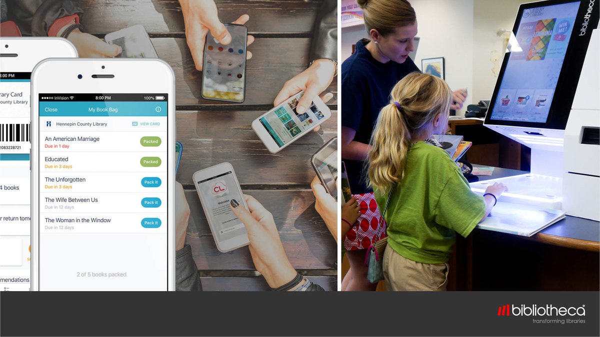 BibliothecaX's tweet photo. Self-service is now a pre-requisite for libraries considering reopening. From touchless checkout to mobile checkout, you need to ensure users feel safe borrowing library materials. Join the conversation >> https://t.co/aQq3wHCIoe https://t.co/Yt6Bh2pxSM