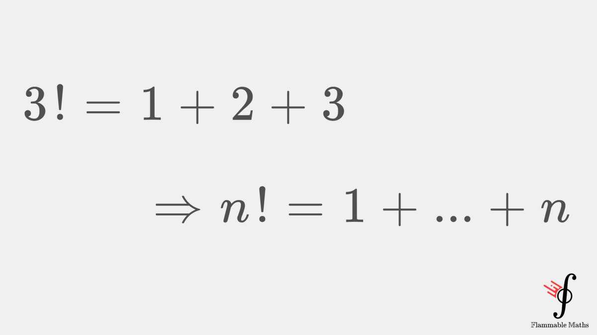 FlammableMaths's tweet photo. Obviously... https://t.co/dy5rRcyiER