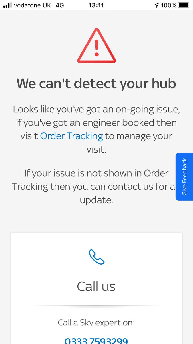 CaffTMatthews's tweet photo. @SkyHelpTeam I’ve done that and got this I had someone come out to sort it 2 weeks ago but it’s now gone again?! I’m paying fir a service I’m not getting full use of https://t.co/btUeE5yV21
