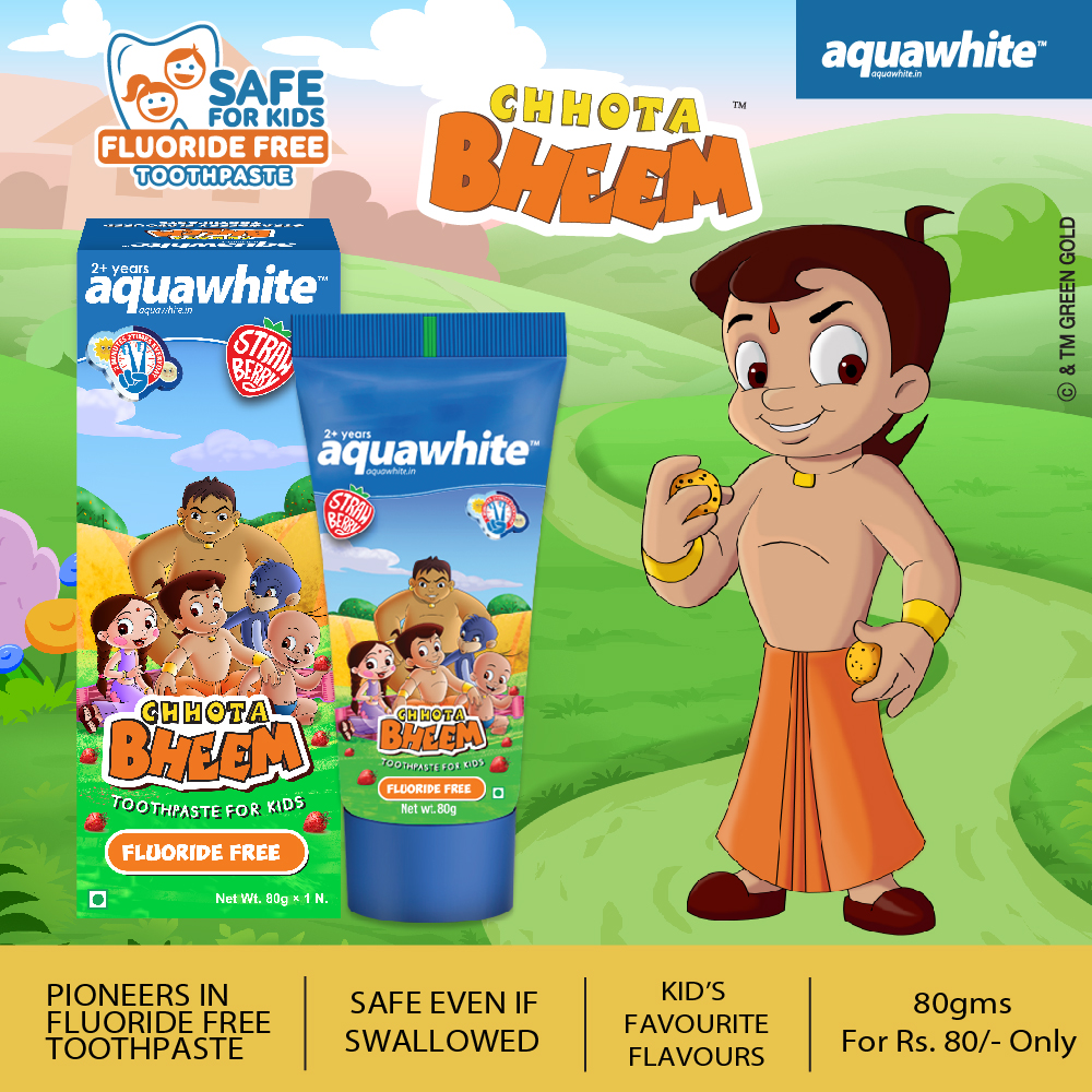 aquawhiteindia's tweet photo. Mommies have you heard about #aquawhite toothpaste?
It comes in two flavor - Strawberry & Bubble.
And it's safe even if swallowed while leaning to brush.
Available @www.aquawhite.in
#kidstoothpaste #chhotabheeem #chutki #oralcare #oralhygiene #brushingteeth #floridefree https://t.co/kEW3mf12m7