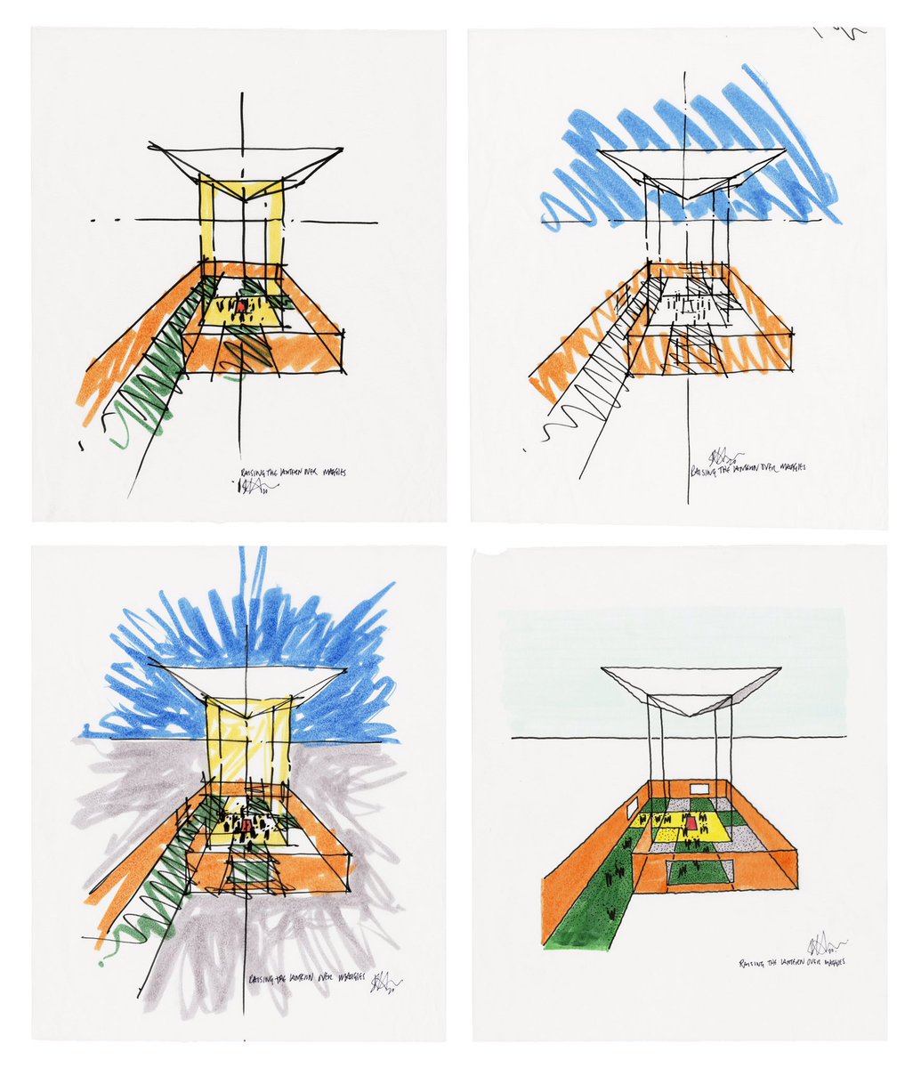RSHParchitects's tweet photo. Ivan Harbour #RSHP Partner, has donated drawings to @MaggiesCentres Art Auction with @ChristiesInc to help raise funds for people with cancer, who are in need of the psychological support Maggie's offer, now more than ever. View the auction: https://t.co/TsMUAaF0pp #artformaggie https://t.co/gLveoypnxJ