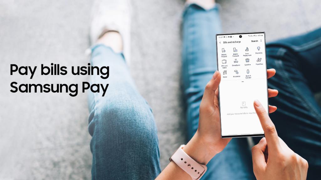Samsung Pay on Galaxy Smartphones lets you make bill payments of ...