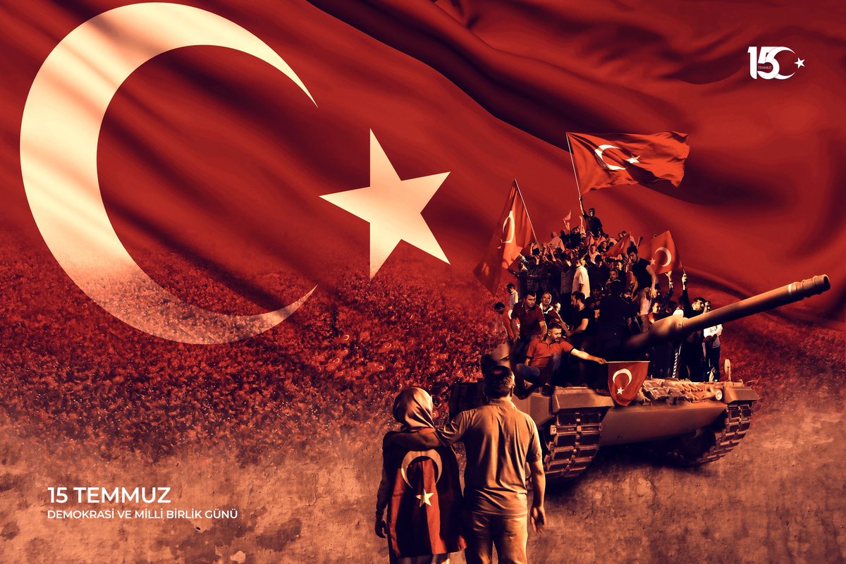 Şehitlerimizin ruhu şâd olsun. #15Temmuz 🇹🇷