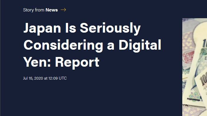 ftx_app's tweet photo. 2019: 'Bank of Japan has no plans to issue digital currencies'

2020: https://t.co/mrb0cyqBjX