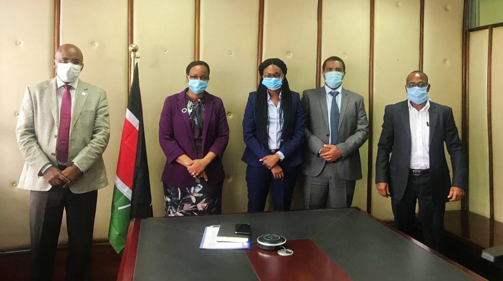 I have this afternoon met representatives of @JNJAfrica to explore areas of collaboration to improve the quality of mental health care in Kenya with a focus on health workers training, use of technology to enhance access to  services and strengthening mental health research.