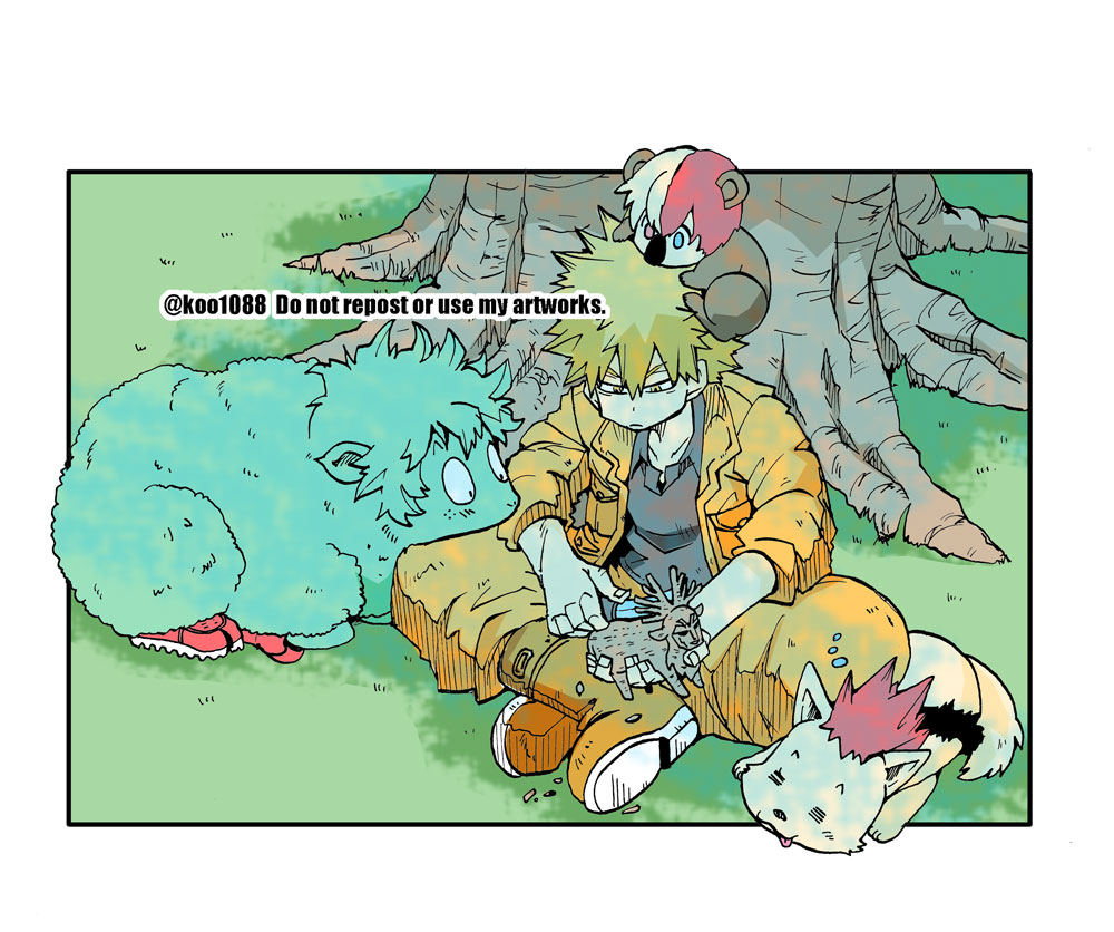 木陰で休憩 こおの漫画