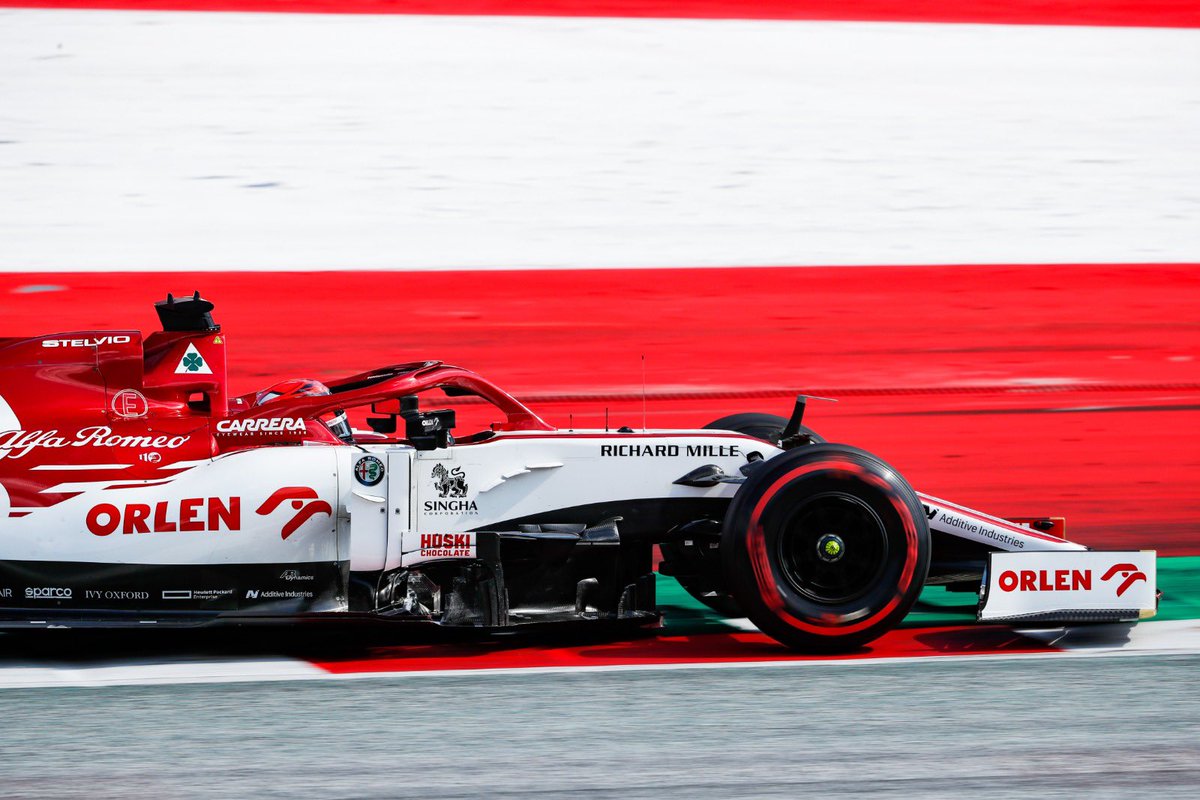 AlfaRomeoF1Fan's tweet photo. 🚨Robert Kubica will get another run in Alfa Romeo's Formula 1 car during the first practice for this weekend's Hungarian Grand Prix ! 

This time in place of Kimi.

#F1 https://t.co/IcS9dVexS3