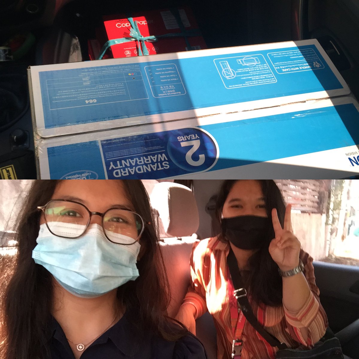 TudloBXU's tweet photo. #TudloUpdate: A big THANK YOU to our grassroots community -- this is our first achievement!
At 9:30AM this morning, Tudlo BXU officially turned over one (1) printer, extra ink cartridges, and reams of paper to teachers from Mahayag Elementary School (...)
(1/9) https://t.co/u7sYJPxxTp