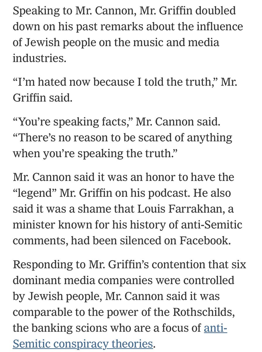 If you read what Nick Cannon said it’s indefensible.Aside from calling White people a “little less” (inferior) and calling White and Jewish people “savages,” he said all this nonsense.I’m not down with this. We can’t accept this kind of bigotry. https://www.nytimes.com/2020/07/15/arts/television/nick-cannon-fired.amp.html