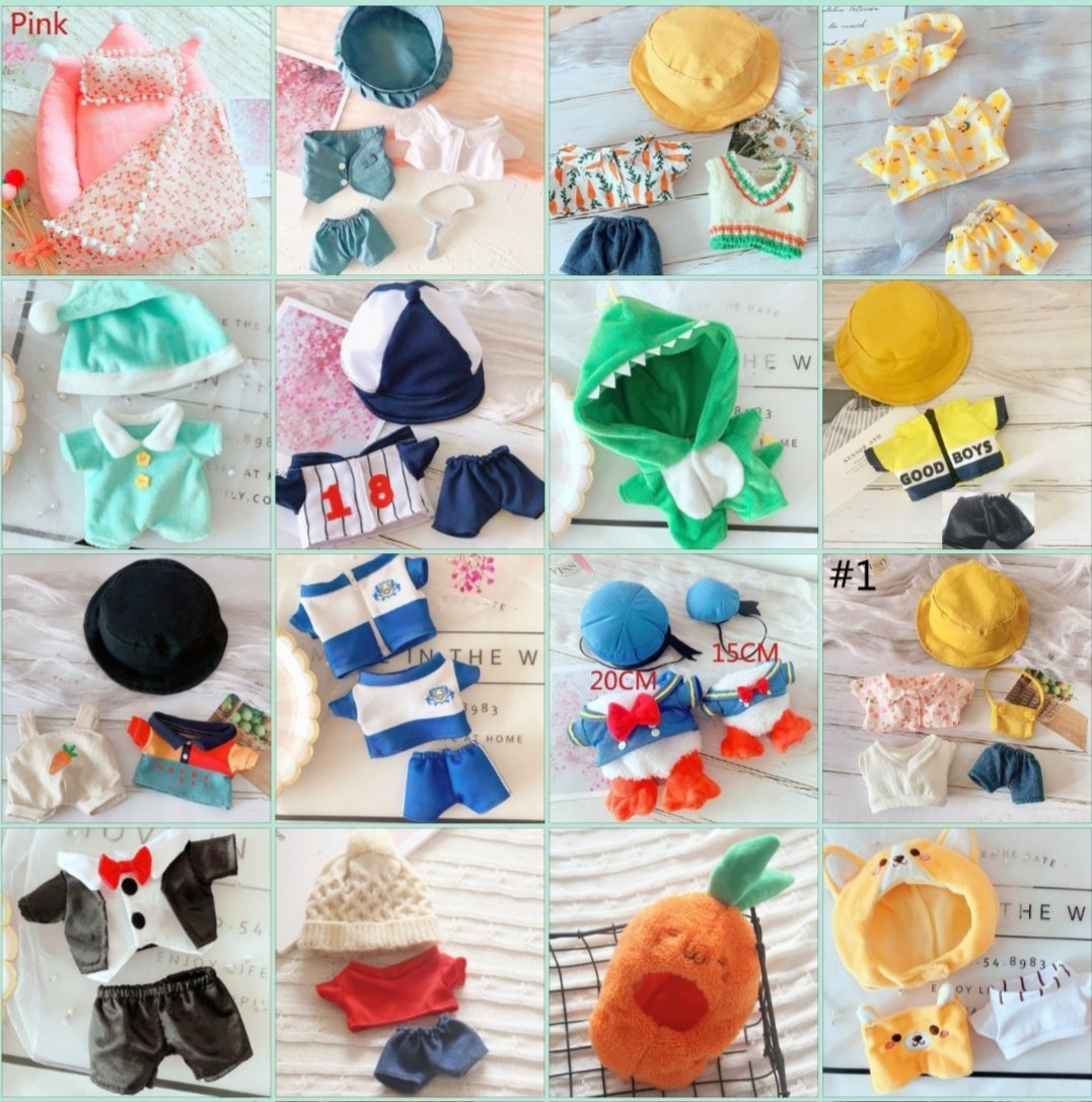 danixbyun0506's tweet photo. Interest check on these doll clothes and accessories! ๐ Please โค for sure buyer! Many designs to choose from! ๐
Price range is from P150 - P600.
More on for 20cm dolls but with some designs for 15cm. ๐ And more on sets sya. ๐ค
#exodoll #exodollclothes #kpopdoll https://t.co/NBme4ek9Gg