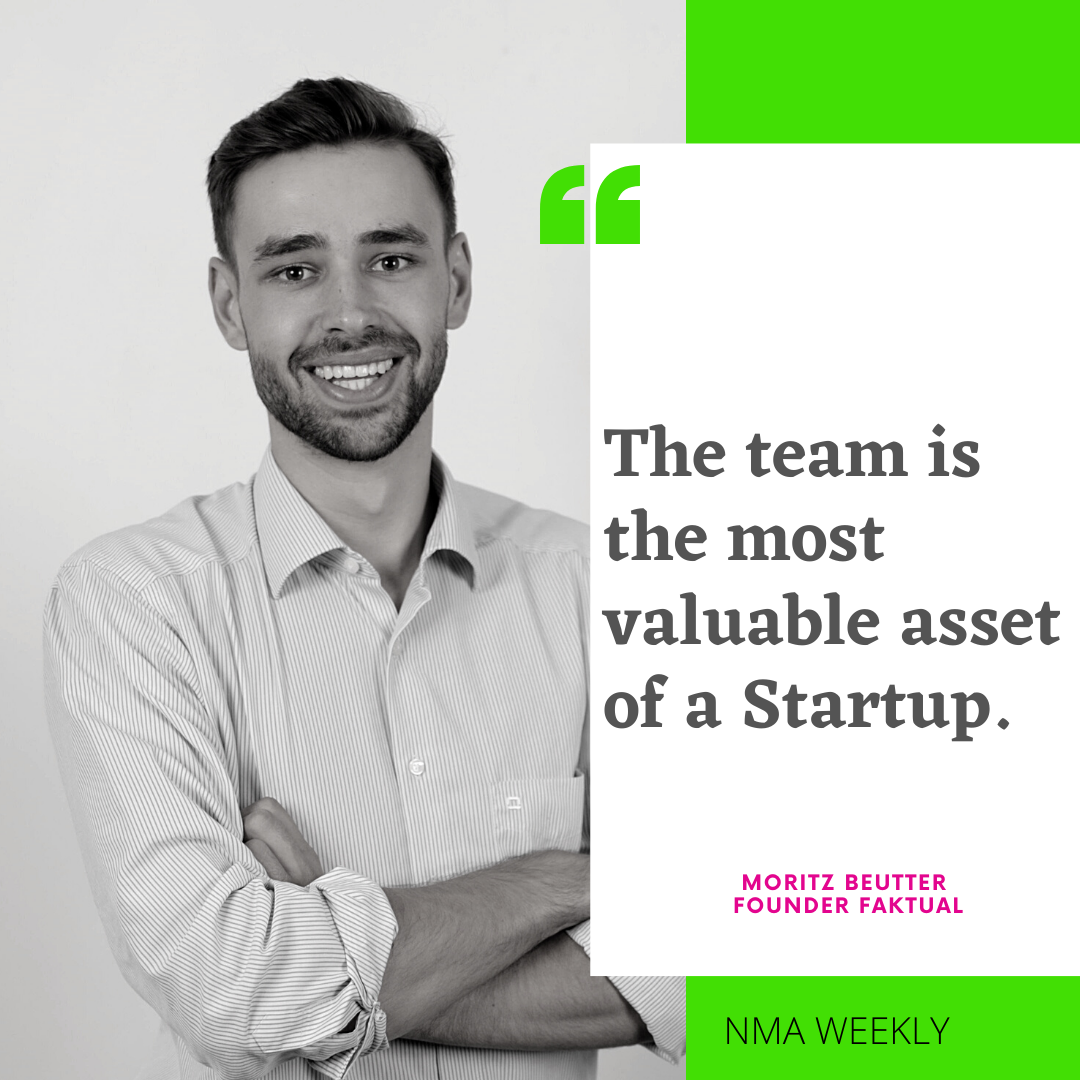NMA_vc's tweet photo. 🎧In the episode of the #NMAWeekly @tatibuechler talks with Moritz Beutter of the NMA alumni #faktual. Hear about working as a team from two continents and the upcoming product launch of the research suite for #journalists. 🎧
▶️https://t.co/7xThhSb793
▶️https://t.co/jk2uoEhyuk https://t.co/pVqo4gjpW0