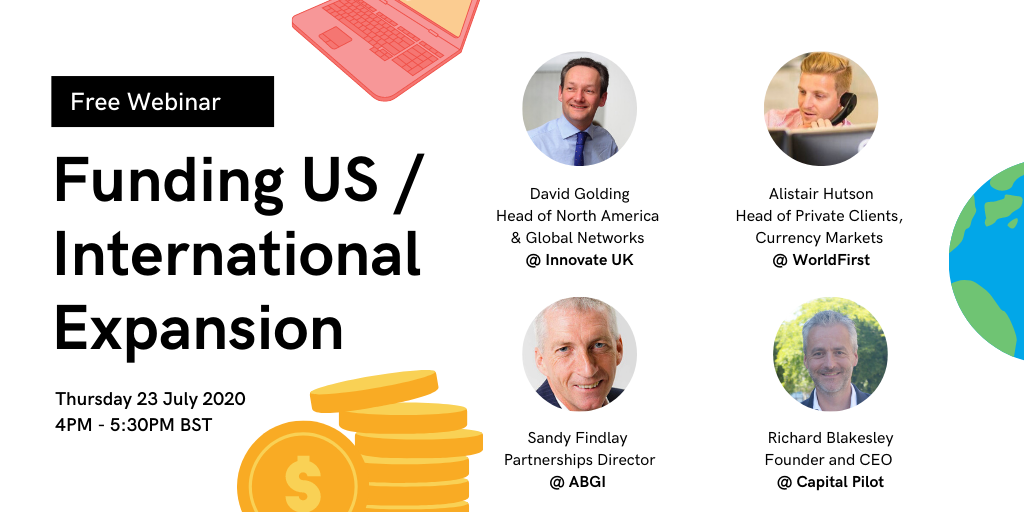 Is your #business looking to expand in the US / Internationally? We're back with another FREE webinar connecting you with UK and US #investors and #funders - to get practical advice on how to build and accelerate your business globally. 

Register here 👉 go.gotomarket.global/4z0