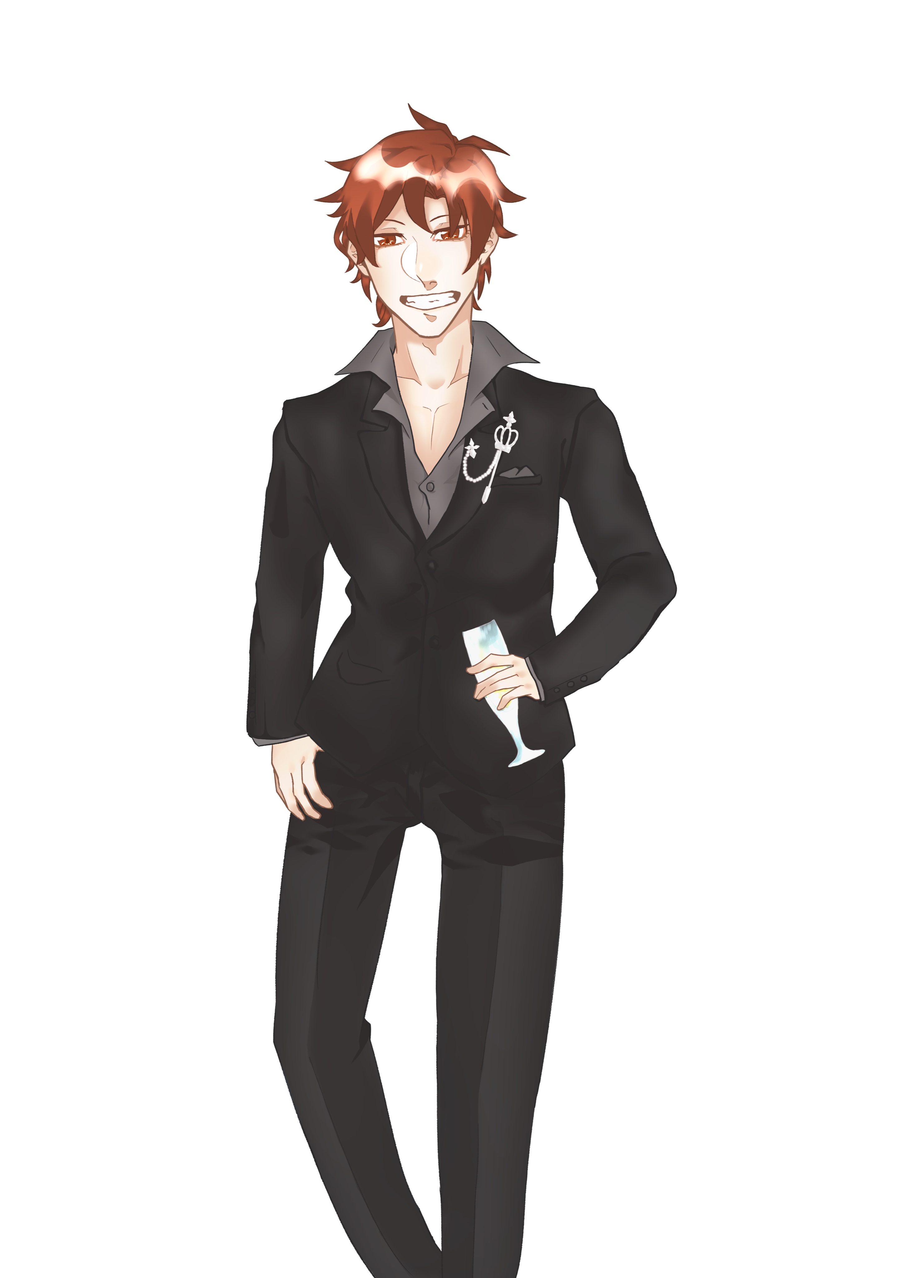 スサ Susa イラスト スーツ男子キャラデザ T Co Yptiespfl1 Twitter