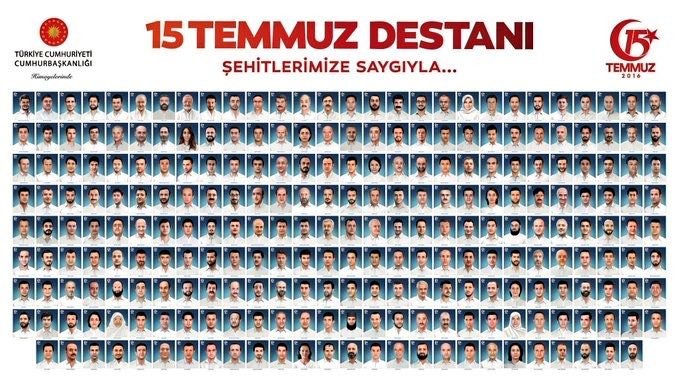 hamzayerlikaya's tweet photo. Şehitlerimizi rahmetle ve saygıyla anıyor, gazilerimize şükranlarımı sunuyorum🇹🇷

#15Temmuz https://t.co/0YL7cmZNBL