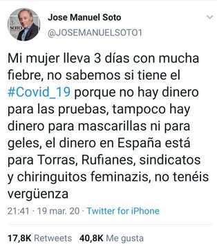 Karonte55's tweet photo. JOSE MANUEL SOTO 
¡ SIN COMENTARIOS ¡ https://t.co/7zL3U5eDgN