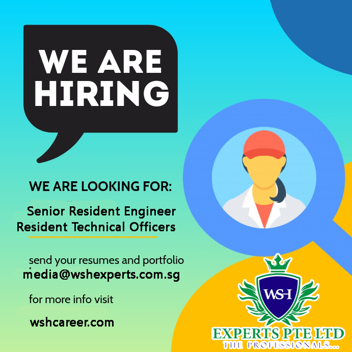 ExpertsWsh's tweet photo. If you think you may be a great fit for the following positions, apply today!

Senior Resident Engineer
Resident Technical Officers
Operation support for MOE SG United Jobs
Cookery Assistant for MOE (Part time ) SG United Jobs

For more jobs visit us @
https://t.co/Knvc32e4Mz https://t.co/7TL9Q9bGXU