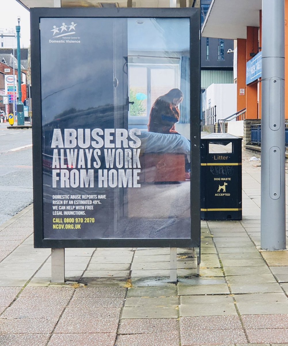 Sometimes an advert stops you in your tracks. Such a powerful and necessary campaign during lockdown. 

If you or anyone needs help please seek it. <a href="/RefugeCharity/">Refuge</a> <a href="/safelives_/">SafeLives</a> <a href="/womensaid/">Women's Aid</a> - or call the National Domestic Abuse Helpline 0808 2000 247