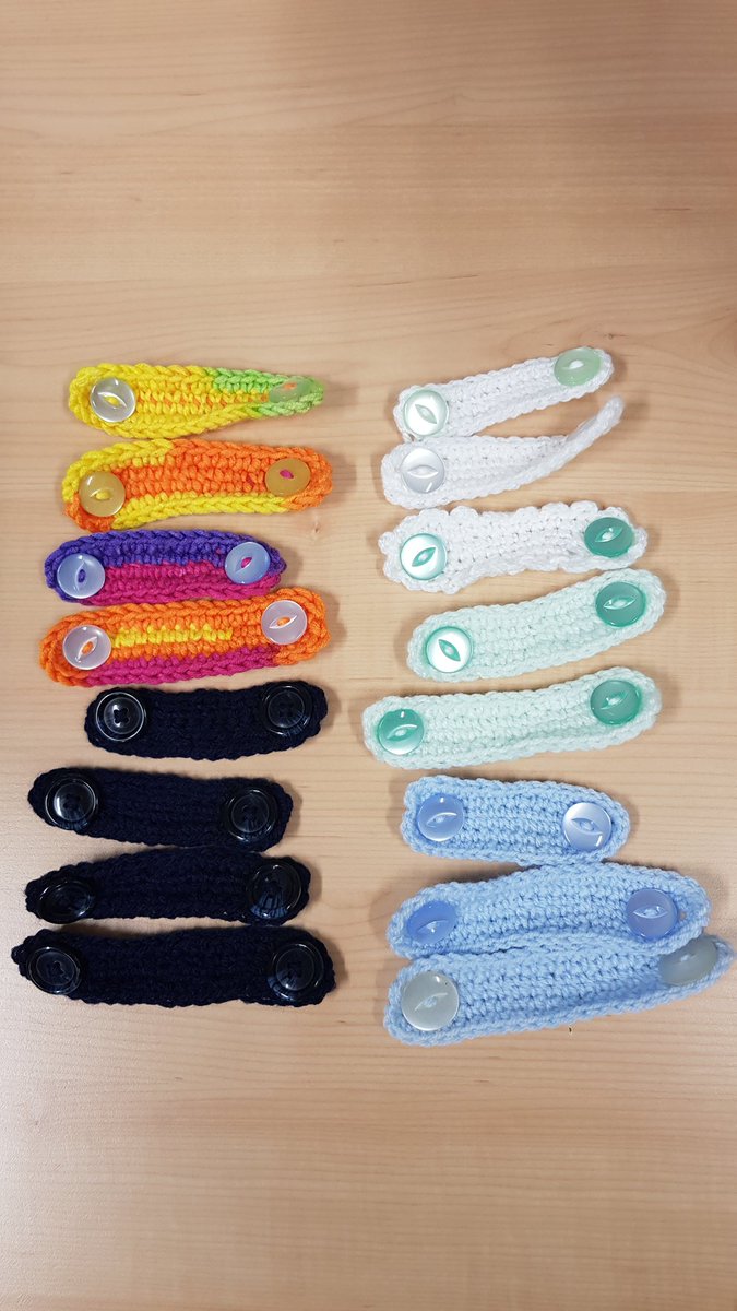 When your lovely Mum makes these little bands for you and your colleagues to save your ears when having to wear a surgical mask all day at work ♥️

They come in even more handy if you wear hijab or hearing aids

#KindnessByPost #COVID19 #WellbeingWednesday