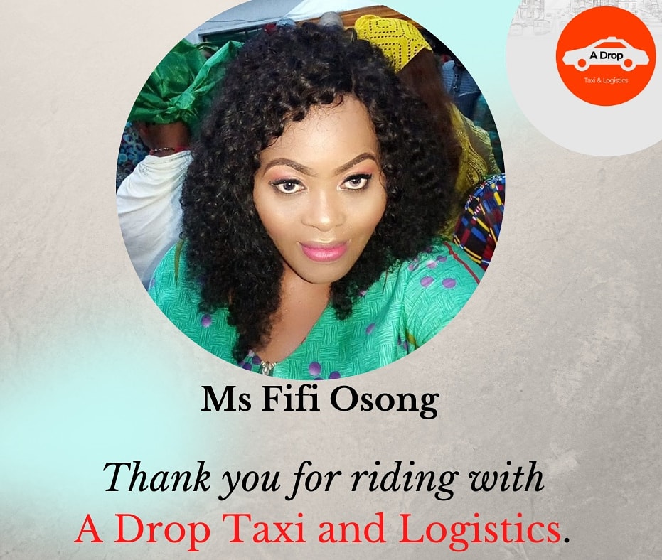 Weddingplusng's tweet photo. Thank you Ms Fifi Osung for riding with A Drop Taxi &amp; Logistics from Uyo to Port Harcourt.

Experience Comfort, Luxury, Safety and Affordability.

Our cars are clean, fully air-conditioned, VIP Drivers and very affordable.

Book Now:
Call/SMS/WhatsApp 08128067900 https://t.co/cKpBs3T1f8