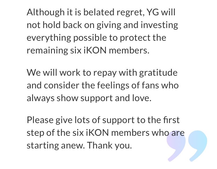 JINHWANVIBE's tweet photo. remember when yg promised that they will protect the remaining six boys of iKON? but look where we are rn. trending hashtags and mass emailing so we can call their attentions to protect iKON from those antis!.. and yet some still chose to trust that company

#YG_protect_iKON https://t.co/R10Lvkllb4