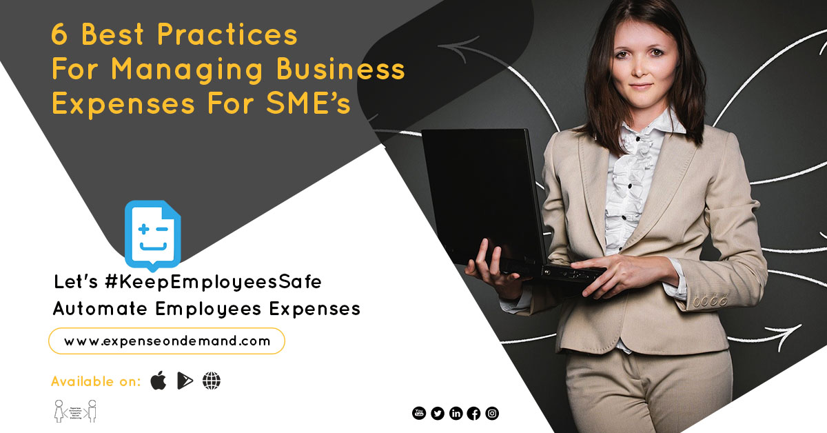 ExpenseOnDemand's tweet photo. 6 Best Practices for Managing Business Expenses for SMB’s #ExpenseOnDemand #expensesolution #KeepEmployeesSafe #BusinessAutomation #GoPaperless #ContactlessExpenses #BacktoBusiness #keepbusinessmoving #SuccessTRAIN #SMEUK  #UKHashtags  Read More: https://t.co/wq3QCcf1VW https://t.co/1d6pprAH4F