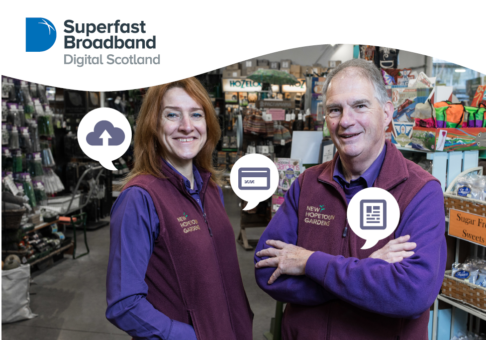 SoDigitalSavvy's tweet photo. RT ScotSuperfast: Digital #connectivity offers a vital lifeline to local businesses like New Hopetoun Gardens - enabling them to continue promoting their business during the #COVID-19 epidemic. https://t.co/EQUKNh98an