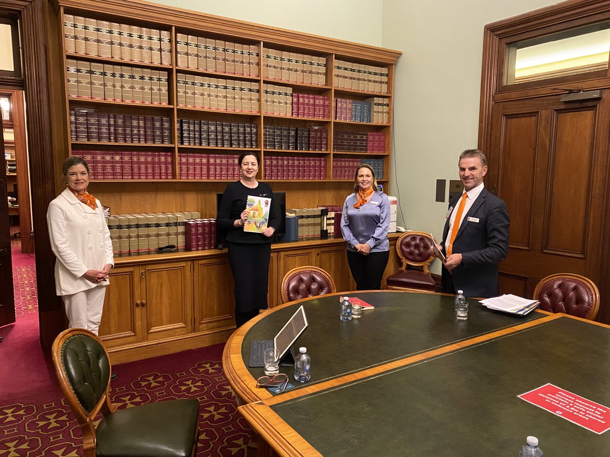 #convoytocapitalQ returned to Brisbane this week with a smaller delegation of 12 to accommodate social distancing.
After meeting with the Premier last night, she today announced her full Cabinet will meet in Cairns next month with dates flagged for August 24-26.