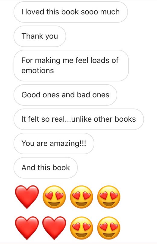 lalalopes's tweet photo. When you start receiving DMs like these only 24 hours after your book release. 😳❤️😍😭
Brockies, you AMAZE me!! Thank you so, so much!! I’m over the moon right now... You make me so happy! ❤️❤️❤️
#brockies #alecbrock #alecbrockseries #alecbrockseriesbook2 #nomoreliesalecbrock https://t.co/TMp8DAfxBq