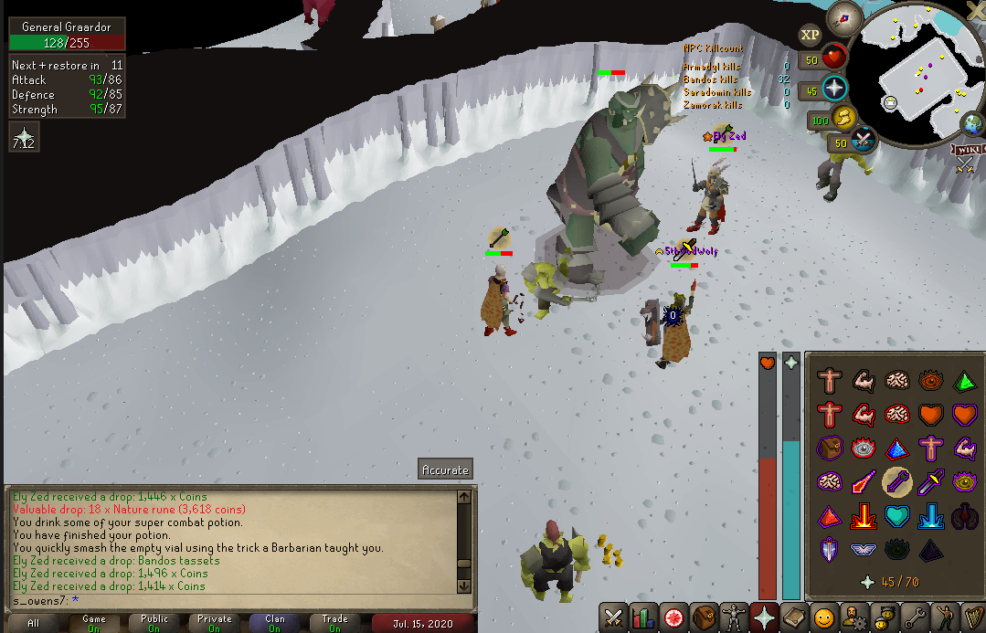 owens7_s's tweet photo. Nice $30 mil 3-way split with a Bandos Tassets drop! #OSRS #OldSchoolRunscape #OldschoolRS https://t.co/nSF3h0E7J5
