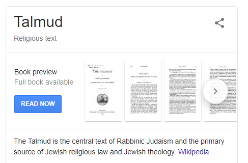 In fact a lot of the "JewISH" people in control are NOT even following the "Judaism" of the Bible.They follow the Talmud OVER the Bible. The Talmud is NOT BiblicalRead the details in the pics to get a better idea of what a lot of these JewISH people in power today follow...
